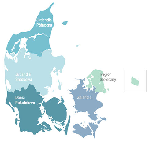 Regiony Danii